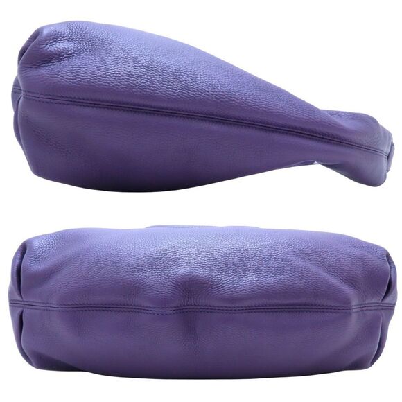 GUCCI Purple Leather Shoulder Bag - Picture 2 of 10